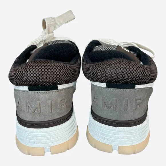 Amiri Beige, Grey & Brown MA-1 Low Top Sneakers - Picture 4 of 7